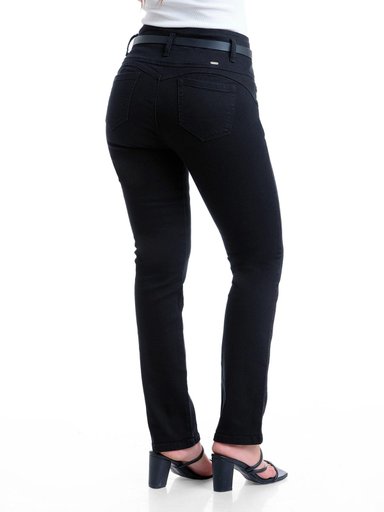 JEAN ALGODÓN RECTO MUJER METAL JEANS MARINA - 5