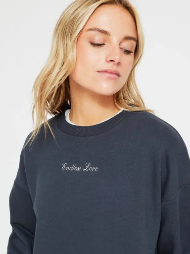 POLERA MANGA LARGA ALGODÓN MUJER INDEX BORDA - 4