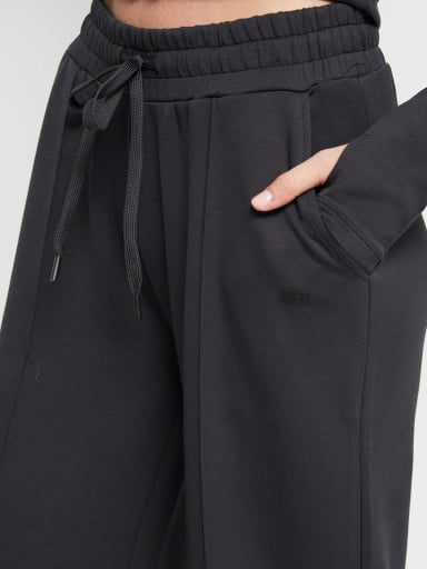 PANTALÓN DE BUZO WIDE LEG MUJER INDEX - 4