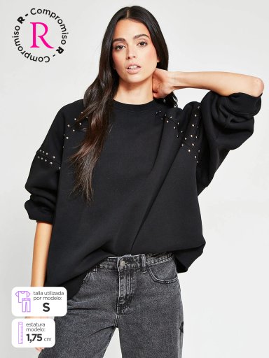 POLERA MANGA LARGA ALGODÓN MUJER BARBADOS - 1