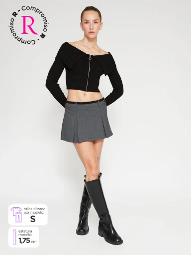FALDA CORTA MUJER INDEX SCHOOL - 1