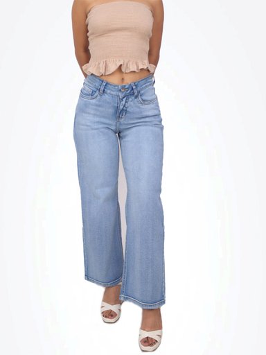 JEANS LOW RISE STRAIGHT MUJER KAYRA POBLET PERFECT FIT AMELIA - 1