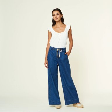 JEANS WIDE LEG MUJER EXIT JULIANA - 1