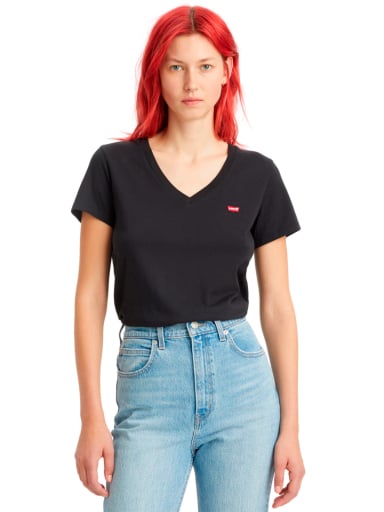 POLO MUJER LEVI'S PERFECT VNECK CAVIAR - 1