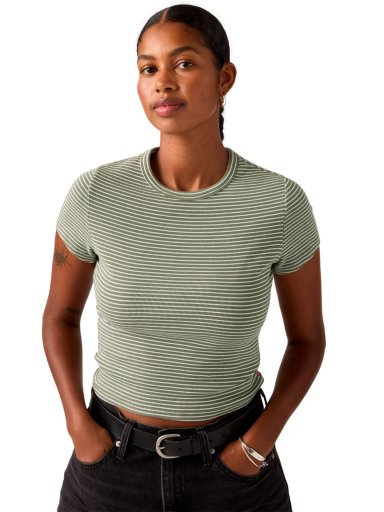 POLO MUJER LEVI'S HAYES CROPPED TEE - 3