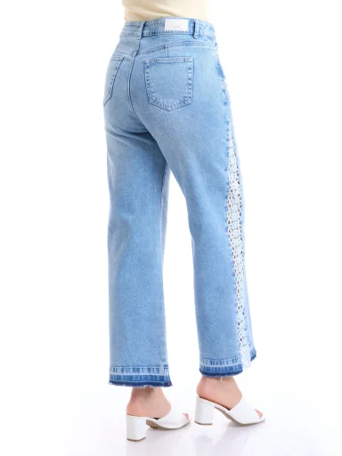 JEANS WIDE LEG MUJER METAL JEANS MARINA - 2