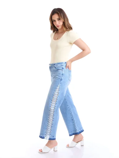 JEANS WIDE LEG MUJER METAL JEANS MARINA - 5