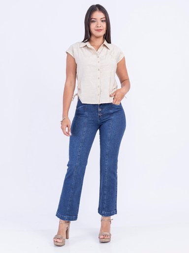 JEAN RECTO MUJER SODA BLUES RAMIR - 1