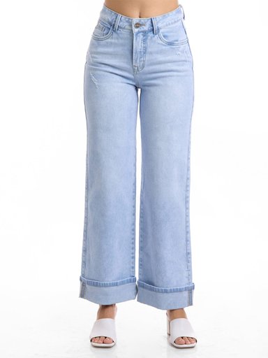 JEANS STRAIGHT MUJER METAL JEANS GITANA - 1