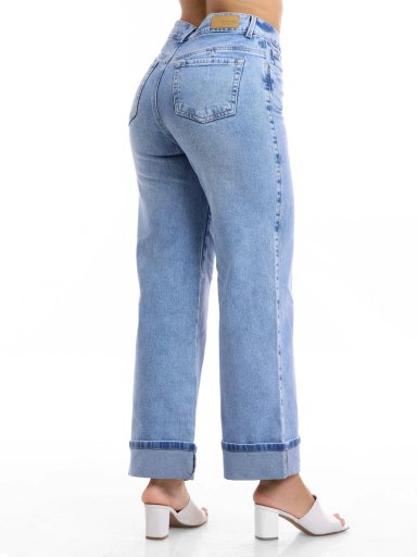 JEANS STRAIGHT MUJER METAL JEANS GITANA - 3