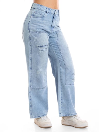 JEAN BAGGY MUJER METAL JEANS ATLANTA - 4