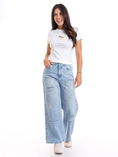 JEAN BAGGY MUJER METAL JEANS ATLANTA - 5