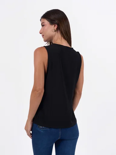 BLUSA MANGA CORTA MUJER BRONCO DELMIAS - 2
