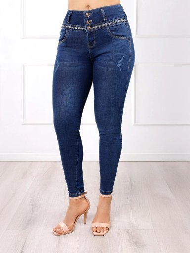 JEANS SKINNY MUJER KANSAS MAEVA - 1