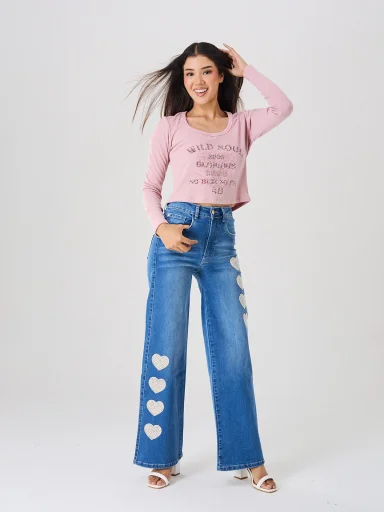 JEANS WIDELEG ALEJANDRA BAIGORRIA ALIANA - 1
