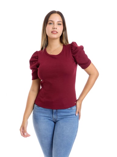 POLO MANGA CORTA MUJER METAL JEANS RIB FRANCIA - 4