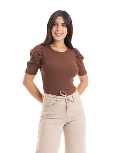 POLO MANGA CORTA MUJER METAL JEANS RIB FRANCIA - 1