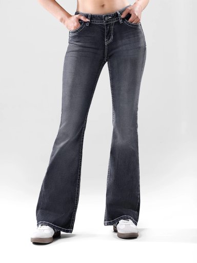 JEANS FLARE MUJER KANSAS ECLIPSE - 1