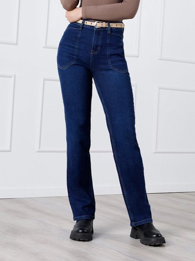 JEANS STRAIGHT MUJER KANSAS STEFY - 1