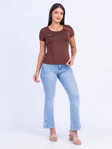 POLO MUJER SODA BLUES BALIZA - 1