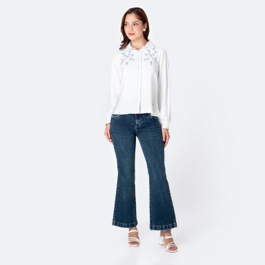 BLUSA MANGA LARGA MUJER PIONIER JOMELI BOHO - 5