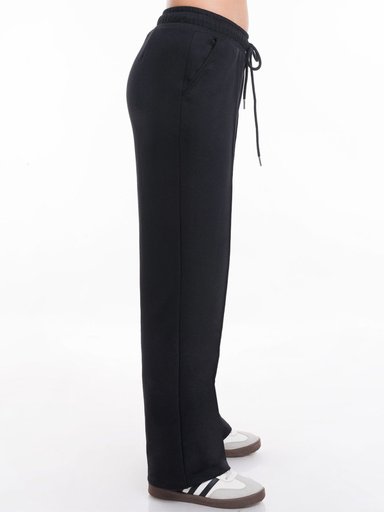 PANTALÓN DE BUZO WIDELEG MUJER METAL JEANS KARIME - 4