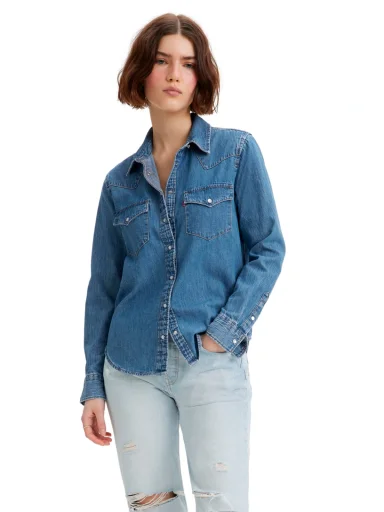 BLUSA ALGODÓN MUJER LEVI’S THE ULTIMATE WESTERN - 1