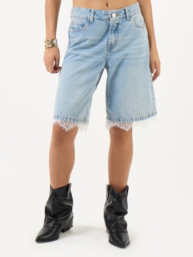 SHORT LARGO MUJER INDEX LACE - 1
