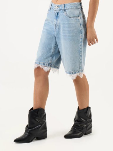 SHORT LARGO MUJER INDEX LACE - 3