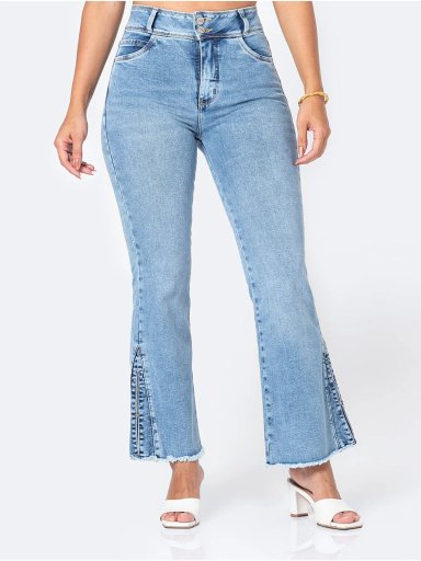 JEANS FLARE MUJER PIONIER LUSY - 1