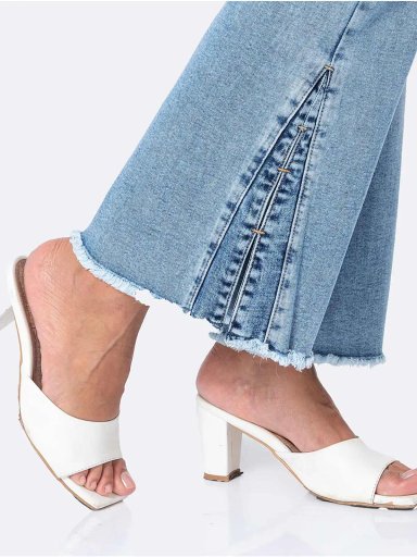 JEANS FLARE MUJER PIONIER LUSY - 3