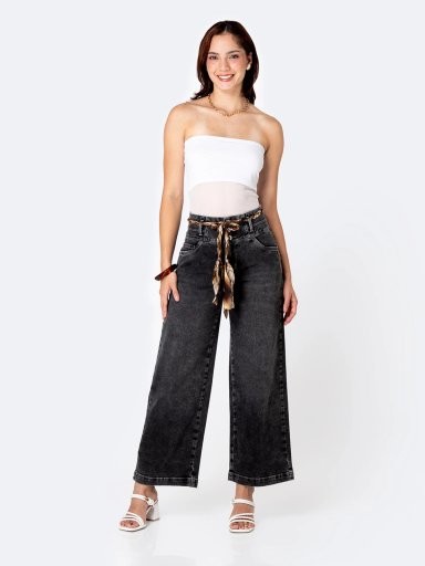 JEANS WIDE LEG MUJER PIONIER NYCKOL - 3