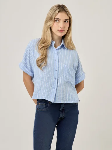 BLUSA MUJER AERO CROP - 1