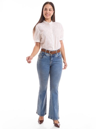 JEANS FLARE MUJER METAL JEANS BERLIN - 1