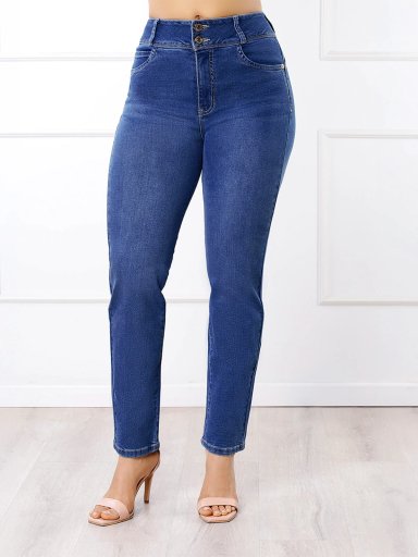 JEANS RECTO MUJER KANSAS - 1