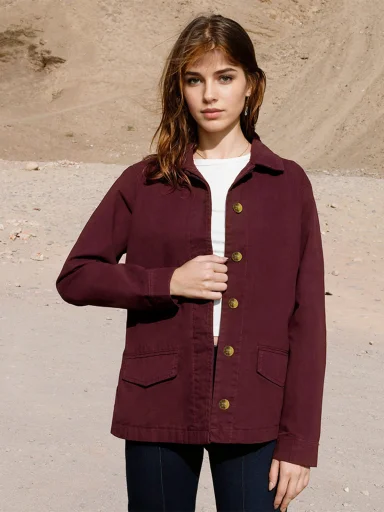 PARKA MUJER KANSAS BOLS DRILL - 1