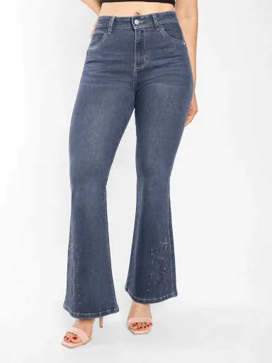 JEANS FLARE MUJER KANSAS NAOMI - 1