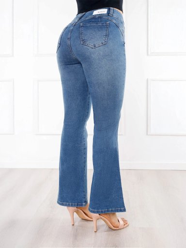 JEANS FLARE MUJER KANSAS RENAT - 2