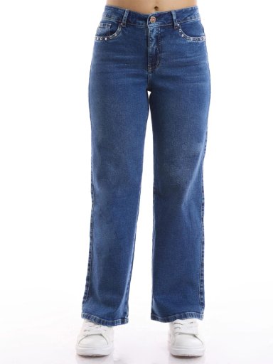 JEANS STRAIGHT MUJER METAL JEANS TANIA - 2