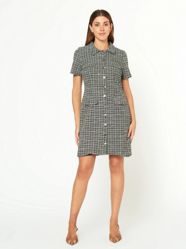VESTIDO MUJER MENTHA Y CHOCOLATE TOMY - 1