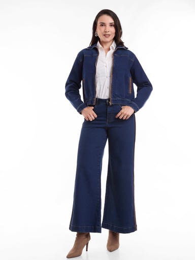 CASACA MUJER METAL JEANS DENIM MIA - 1