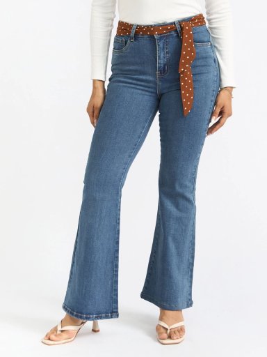 JEANS FLARE MUJER PARADA 111 FRYDDA - 1