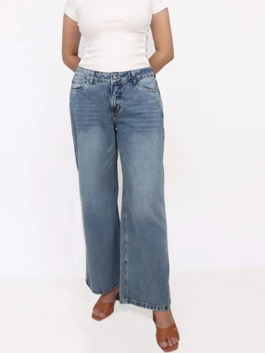 JEANS MUJER KAYRA POBLET PERFECT FIT WIDELEG - 1