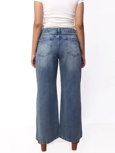 JEANS MUJER KAYRA POBLET PERFECT FIT WIDELEG - 2