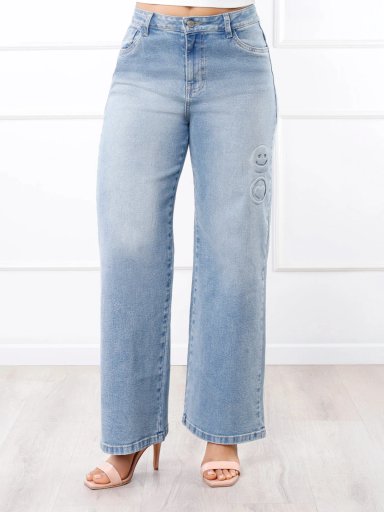 JEANS WIDELEG MUJER KANSAS PARYS - 1