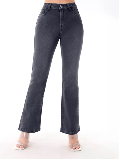 JEANS FLARE MUJER KANSAS - 1