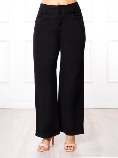 PANTALÓN WIDELEG MUJER KANSAS MERLY - 1