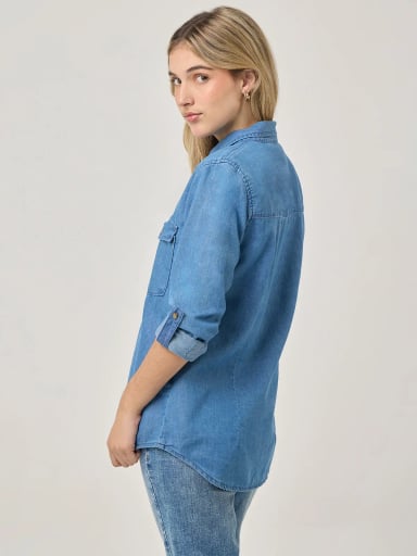 BLUSA MANGA LARGA ALGODÓN MUJER PEPE JEANS JAGGER - 2