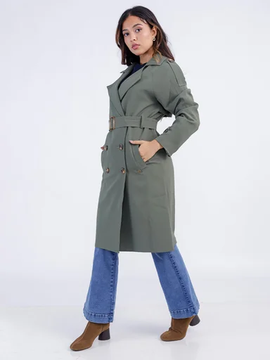 TRENCH LARGO MUJER SODA BLUES BEATRICE - 3