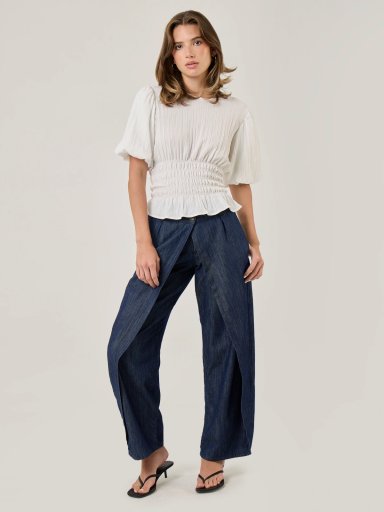 JEANS MUJER INDEX CRUCE - 1